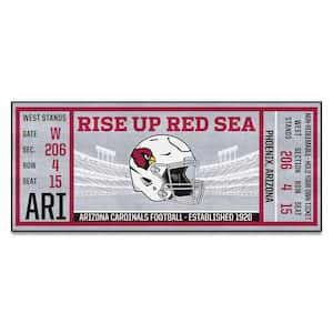 FANMATS Maroon 2 ft. 3 in. Round Arizona Cardinals Vintage Area Rug 32571 -  The Home Depot
