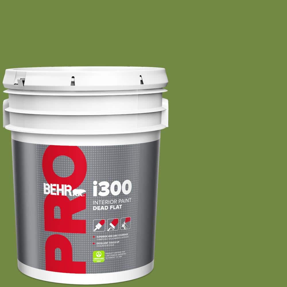 5 gal. #MQ4-44 Green Dynasty Dead Flat Interior Paint price history on PriceWatchPro