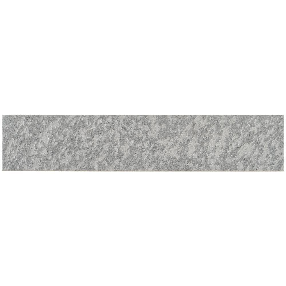 Lannister Matte Gray Porcelain Rectangular Subway Tile