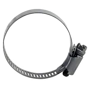1-1/4 in.-2-1/4 in. Stainless Steel Hose Clamp - No. 28 (10-Pack)