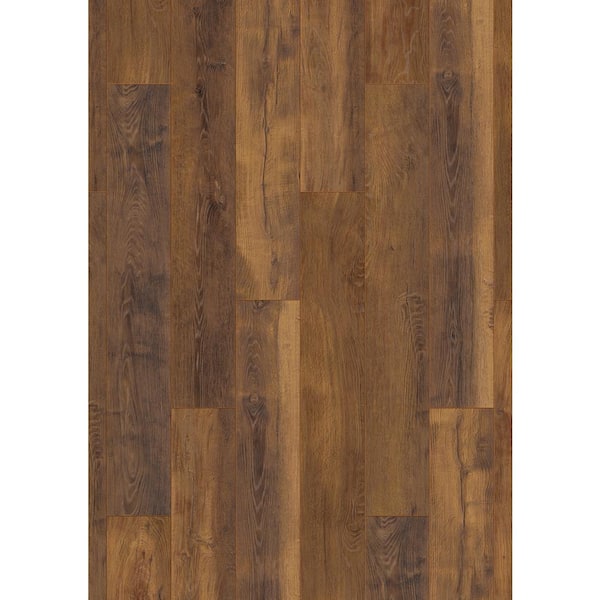 Krono Original Laguna Oak Solid 8mm T x 7.67 in. W Laminate Wood Flooring(24.32 sq. ft./case)