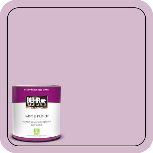BEHR PREMIUM PLUS 1 qt. #M110-3 Bedazzled Eggshell Enamel Low Odor Interior Paint & Primer