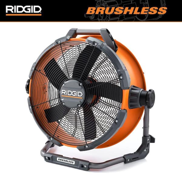 RIDGID 18V Brushless Hybrid 18 in. Drum (Tool Only)