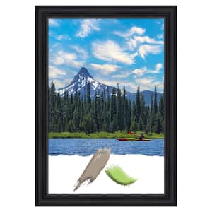 24 in. x 36 in. Astor Black Picture Frame Opening Size