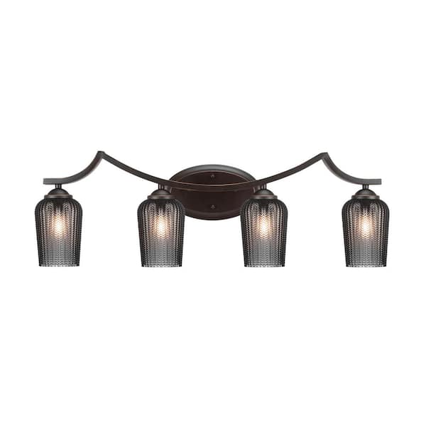 Unbranded Cleveland 7.75 in. 1-Light Dark Granite Vanity Light