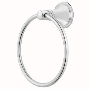 Northcott Towel Ring in Polished Chrome