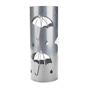 Silver Metal Umbrella Holder Stand