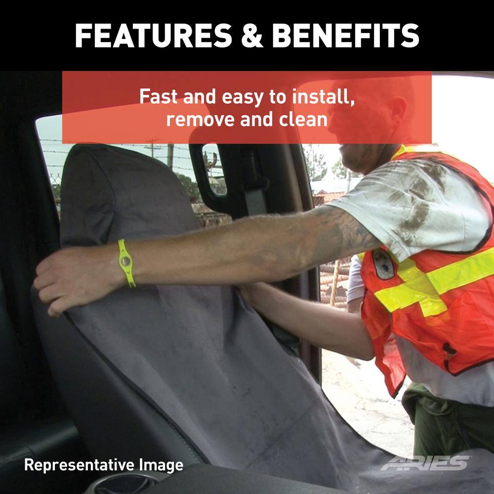 Extra-Large Brown Waterproof Bench Seat Cover Protector