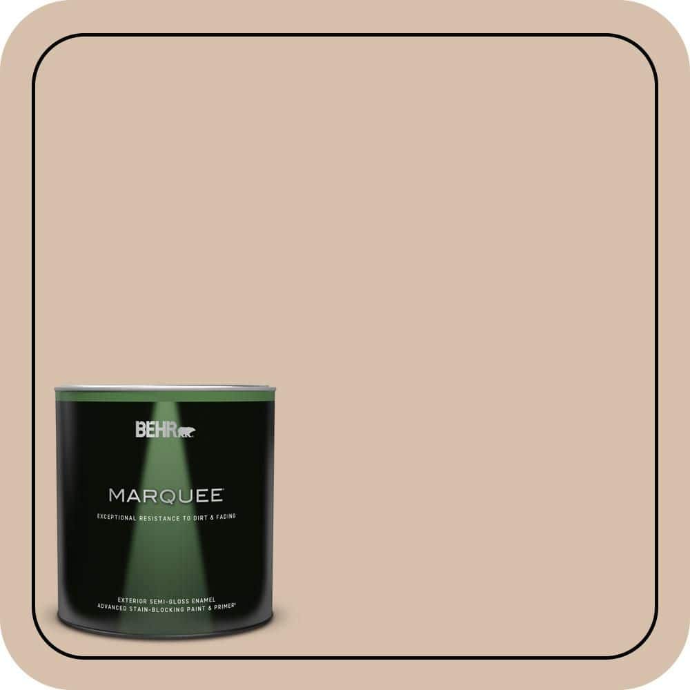 1 qt. #ICC-42 Comforting Semi-Gloss Enamel Exterior Paint & Primer product image for price tracking