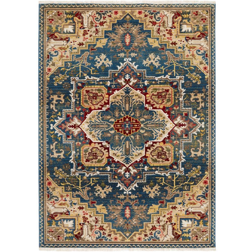 Nicole Miller Ridgefield Blue 3 ft. x 4 ft. Indoor Area Rug52401309