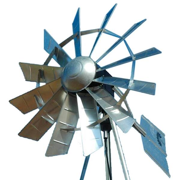 Outdoor Water Solutions 72 in. Ornamental Windmill Head