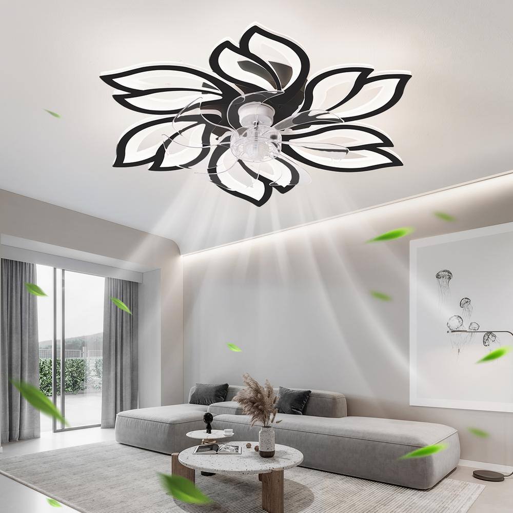 Athena 25.5 in. Indoor Black Ceiling Fan with Dimmable and Remote Control price history on PriceWatchPro