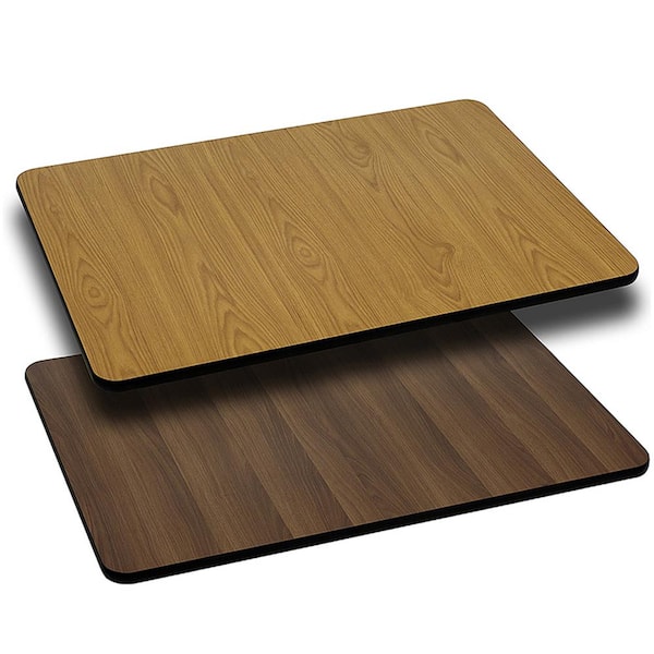 Carnegy Avenue Natural/Walnut Table Top