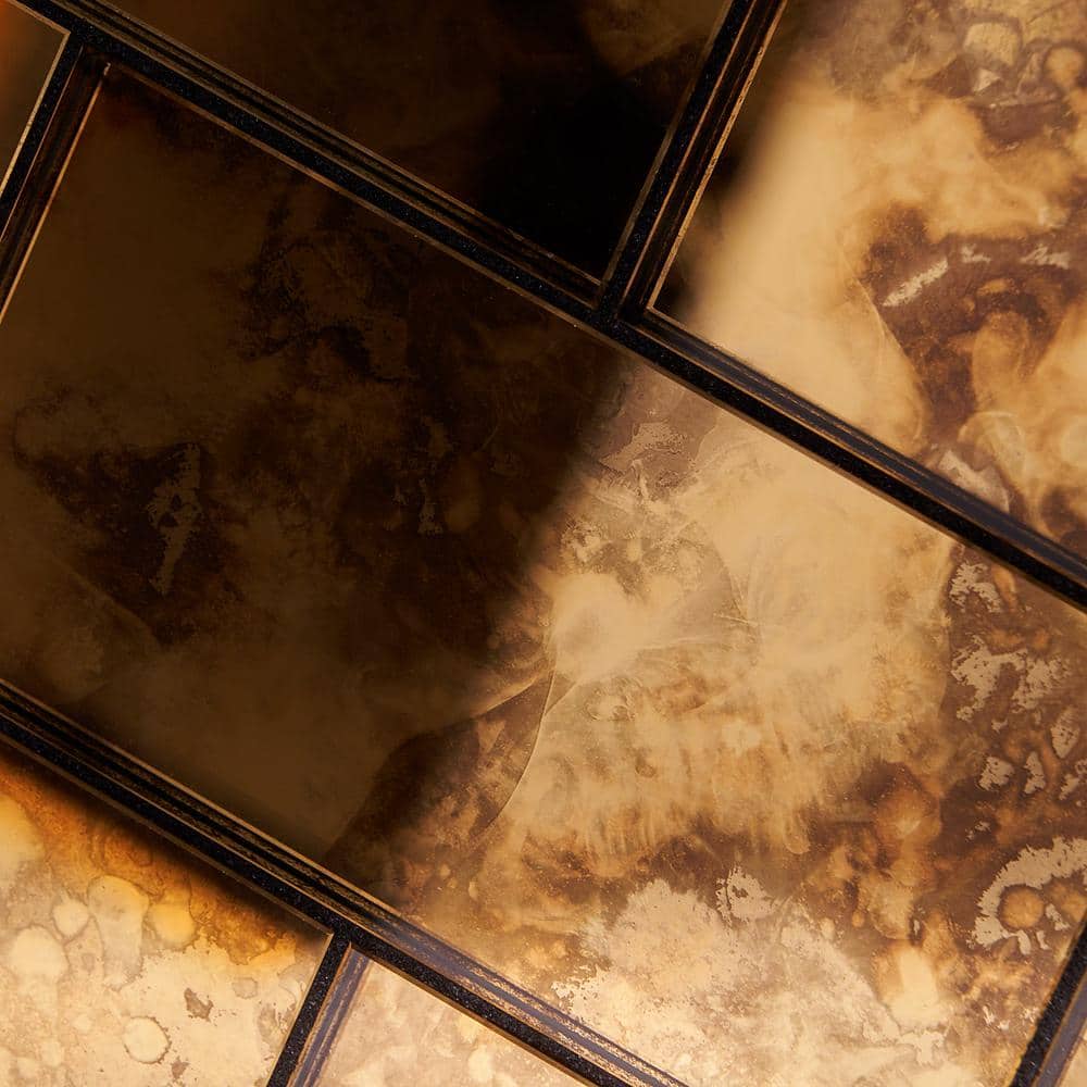 Lana Antique Gold 3" x 6" Glass Subway Tile