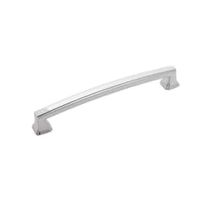 Bridges Collection 6-5/16 in. (160 mm) Center-to-Center Chrome Finish Cabinet Pull (10-Pack)