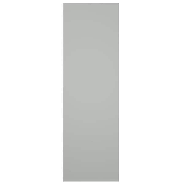 16 1/8 in. W x 45 in. H EnduraCore Composite, 3-Board Framed Board-n-Batten Shutters, Hailstorm Gray (Pair-No Hardware)