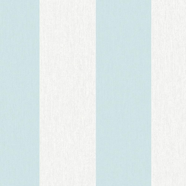 Graham & Brown Duck Egg Calico Stripe Wallpaper