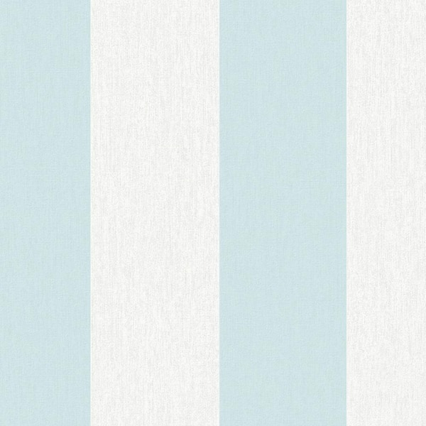 Graham & Brown Duck Egg Calico Stripe Wallpaper