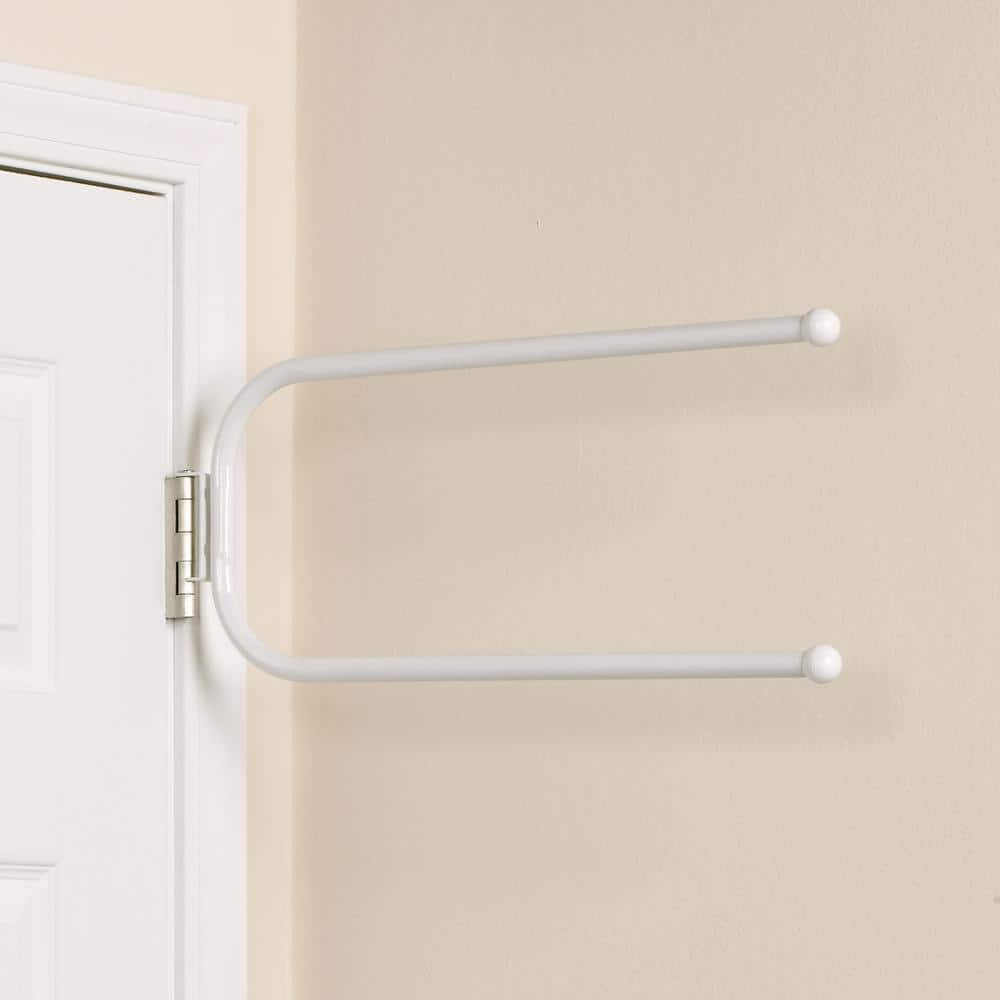 behind the door towel holder