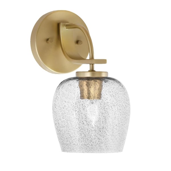 Unbranded Olympia 1-Light New Age Brass Wall Sconce