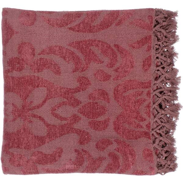 Artistic Weavers Bailey Cherry Cellulose Throw