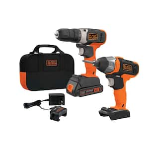 20V Lithium-Ion Cordless Drill/Impact Driver 2 Tool Combo Kit