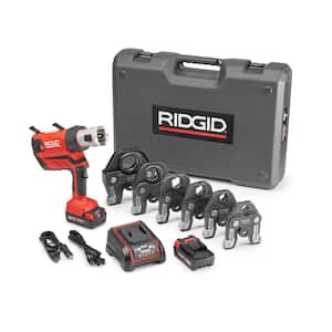 RP 350 ProPress Standard Pistol Grip Press Tool Kit (Includes Case+ 18-V Li-Ion Battery + Charger+4 Press Tool Jaws)