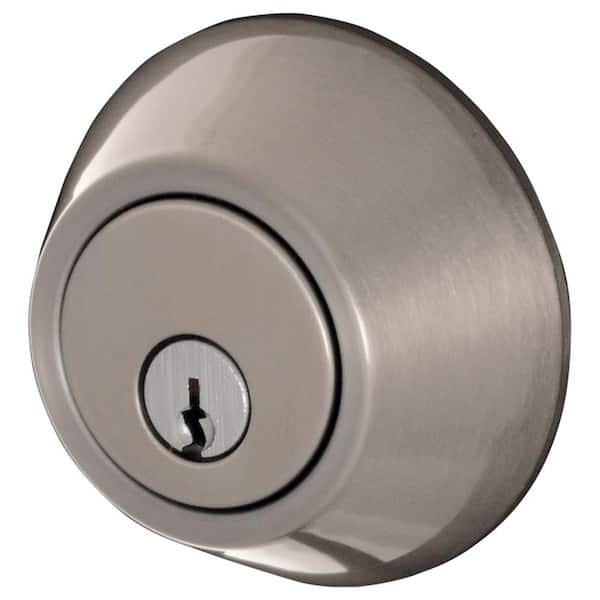 ESSENTIALS by Schlage Morrow Stainless Steel Keyed Entry Door