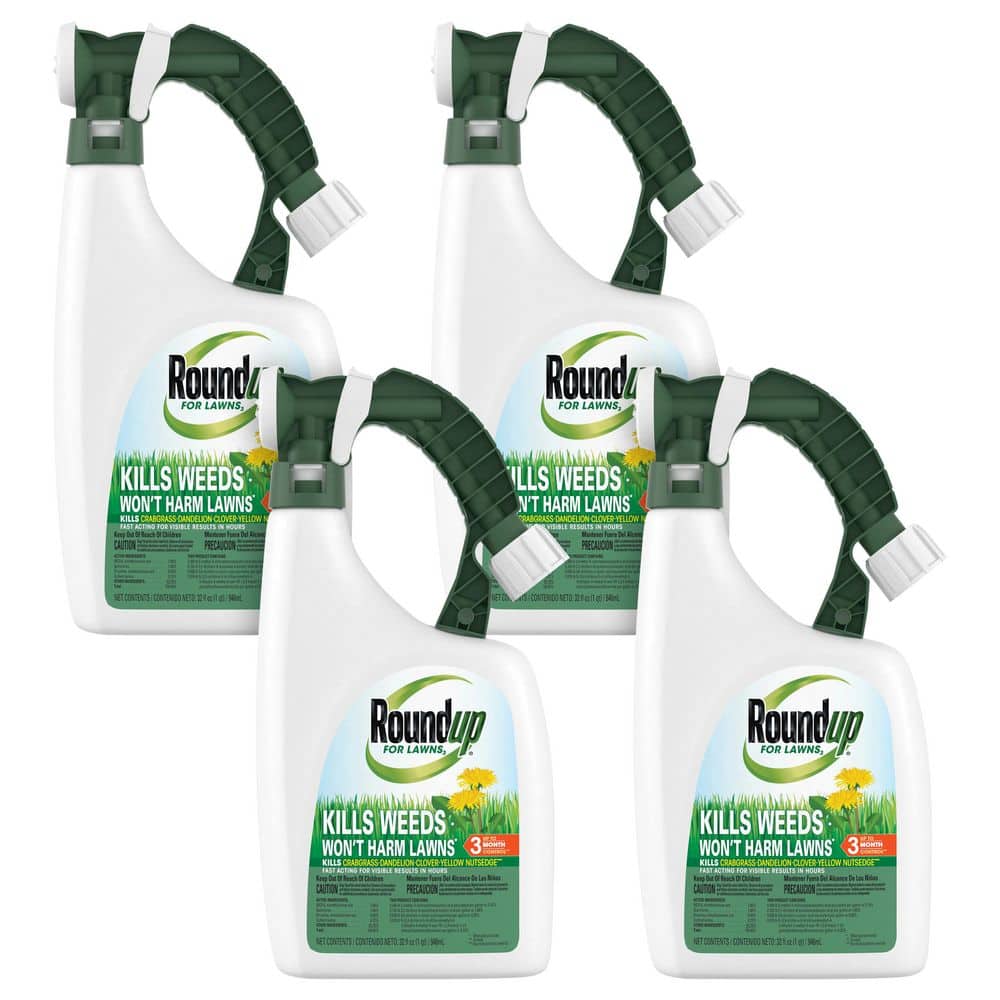 For Lawns3 Ready-to-Spray 32 fl. oz. Weed Killer for Northern Grasses, Kills Crabgrass (4-Pack) price history on PriceWatchPro