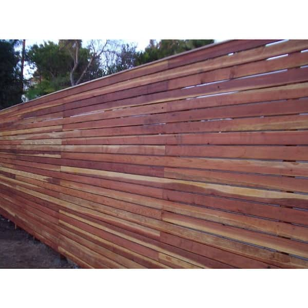 Home depot redwood fence boards hotsell