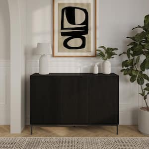 Connor Black Composite 3-Door Buffet