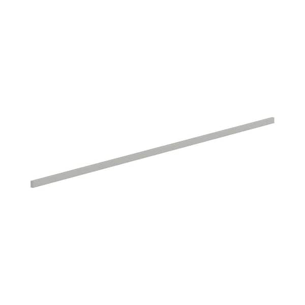 Emerson Whisper Gray Square Edge Molding (96 in. W x 1.5 in. H x 0.75 in. D)
