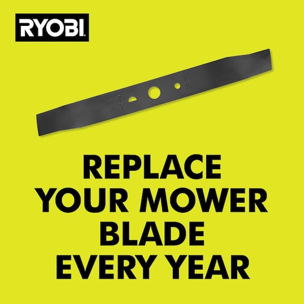 Ryobi 16 inch lawn mower blade sale