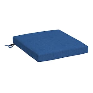 17 x 17 Basics Outdoor Square Seat Cushion, Cobalt Blue Mila