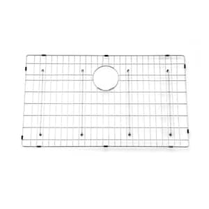 28 in. x 17 in. Bottom Grid for Single Bowl Kitchen Sink in Stainless Steel