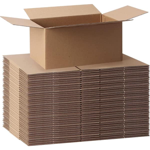 Unbranded 40 Packs Shipping Boxes 8 x 6 x 4 Cardboard Corrugated Mailing Box Bulk for Small Business Packaging Sturdy Recyclable
