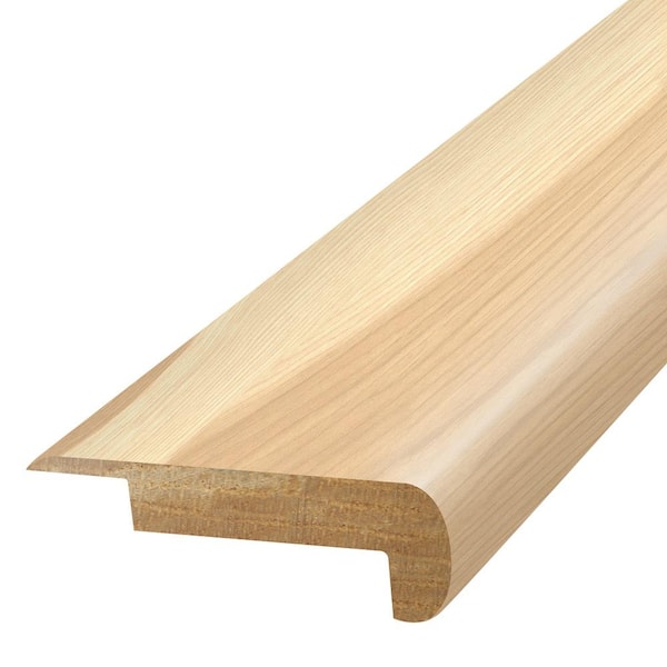 PERFORMANCE ACCESSORIES Parchment 0.75 in. T x 2.37 in. W x 78.7 in. L Laminate Stair Nose Molding