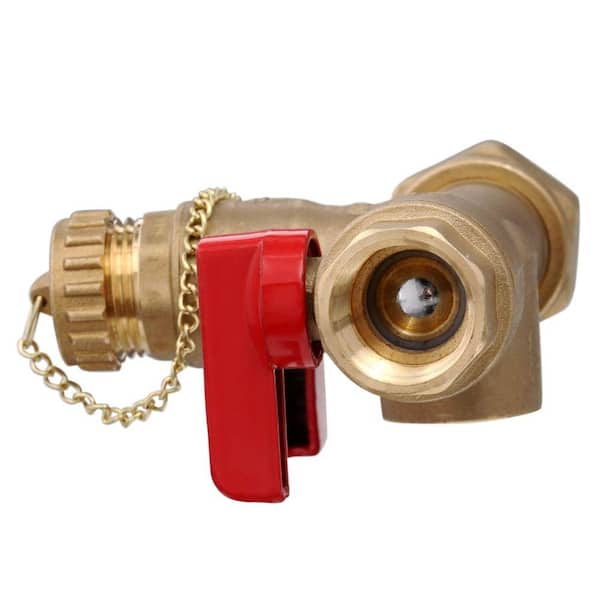 BrassCraft - 3/4 in. IPS x 3/4 in. IPS Tankless Water Heater Service Valves