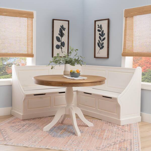 Nook dining table and bench set hotsell