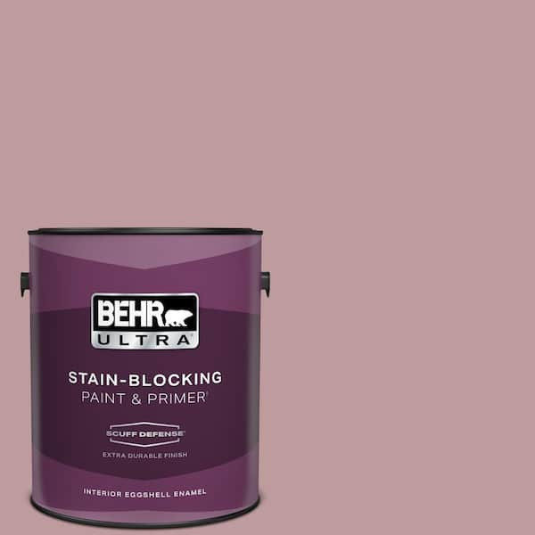 BEHR ULTRA 1 gal. #BIC-06 Desert Lights Extra Durable Eggshell Enamel Interior Paint & Primer