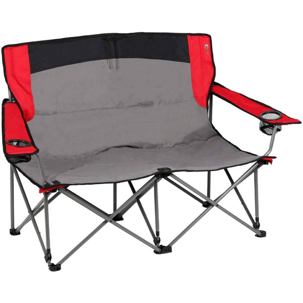 portal-2-person-low-seating-red-grey-steel-folding-camping-love-seat