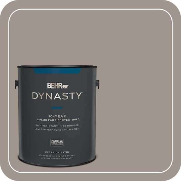 BEHR DYNASTY 1 gal. #PPF-31 Pebbled Path Satin Enamel Exterior Stain-Blocking Paint & Primer