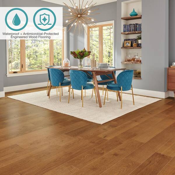 (Sample) Barnes Oak Luxury Vinyl Plank