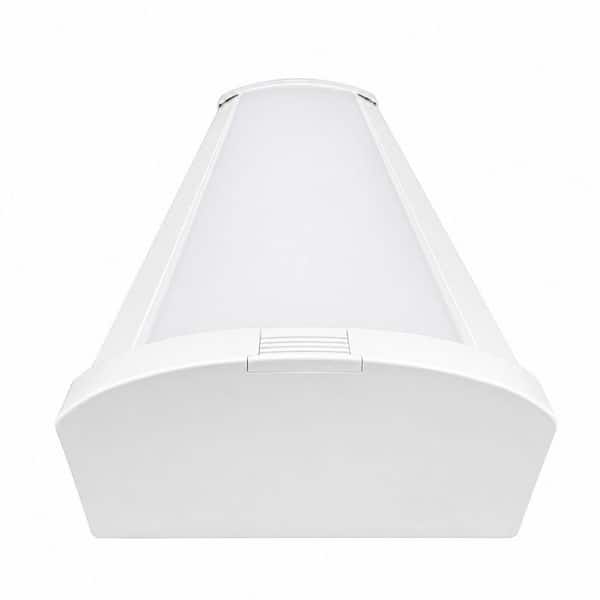 1-Pack 4 ft. Adjustable Lumen Integrated LED White Slim Wraparound Light 3CCT
