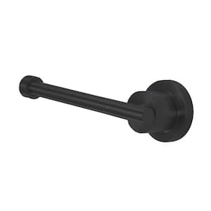 Concord Drill and Screw Mount Toilet Paper Holder in Matte Black