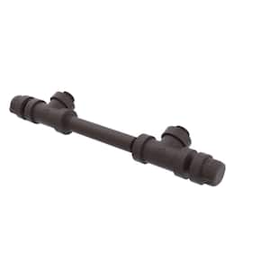 Pipeline Collection 7 in. Center-to-Center Overall Cabinet Pull in Oil Rubbed Bronze