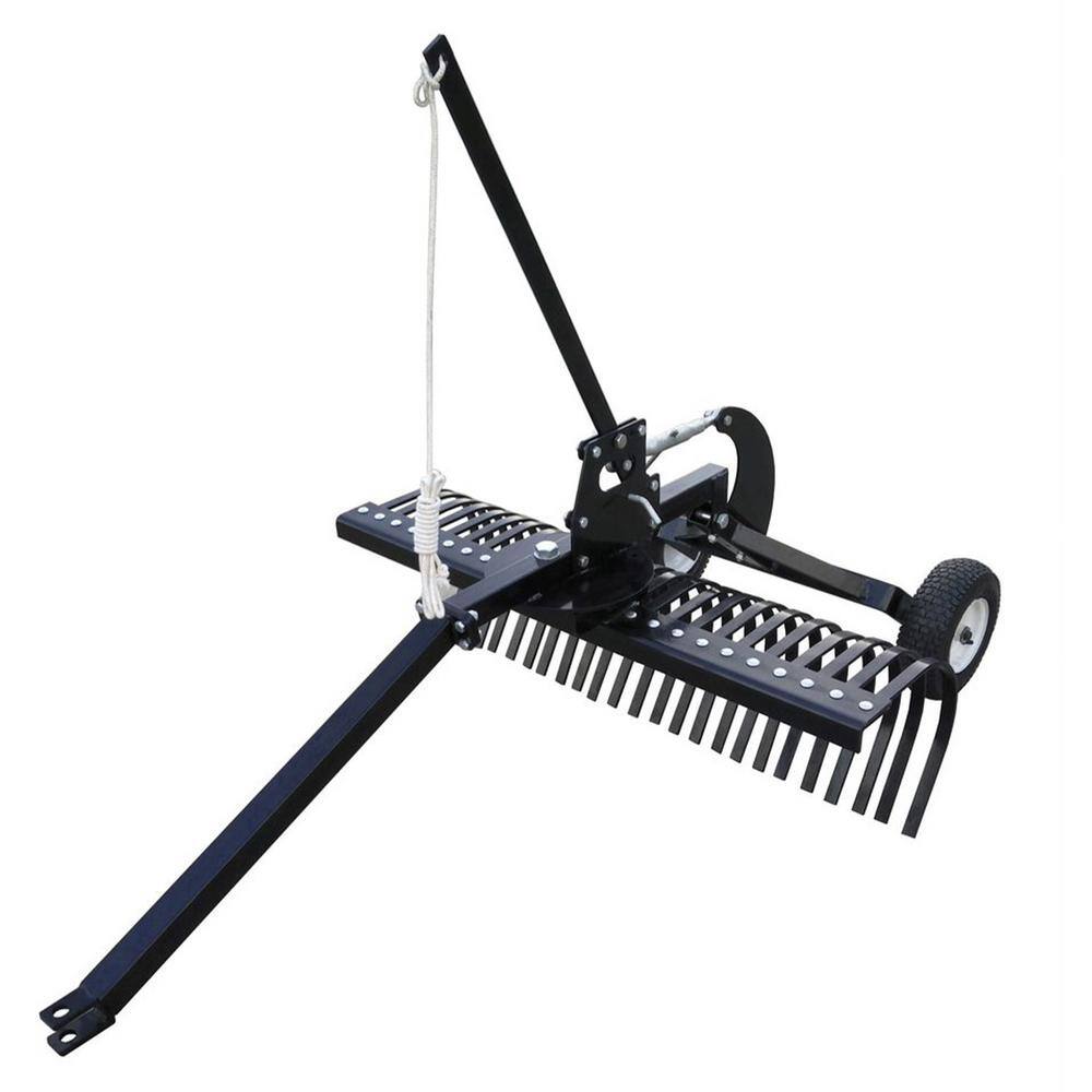 Yard Tuff 48 in. Landscape Yard Rake Attachment, For Use w/Utility ...