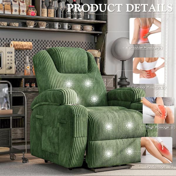 LACOO Power Lift Recliner with Massage Function for Elderly
