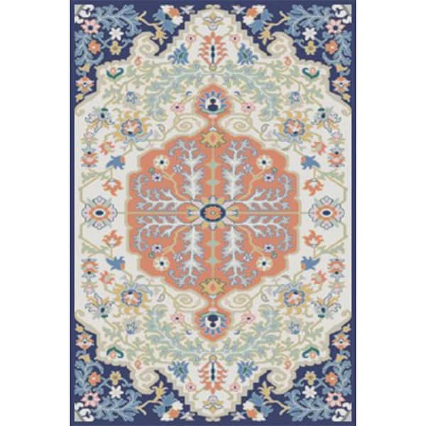 Unbranded Risa Alabaster 8 ft. x 10 ft. Area Rug