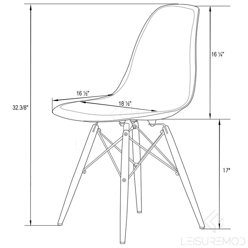 Elegant Dover Transparent Black Metal Cross Back Side Chair